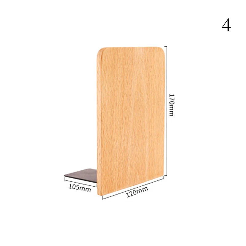 Suportes de Livros de Madeira Natural de design Atemporal