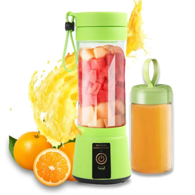 Liquidificador Portátil com 6 Lâminas e Carregamento USB