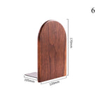 Suportes de Livros de Madeira Natural de design Atemporal