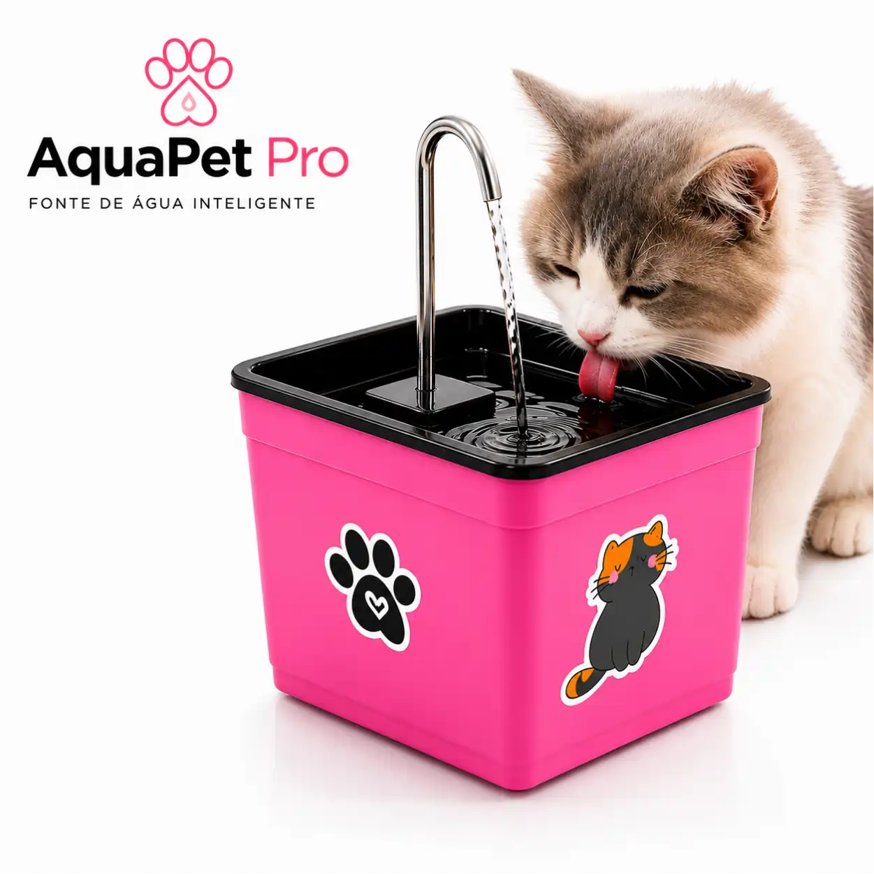 AquaPet Pro™ - Bebedouro Fonte De Água Para Gatos e Cães