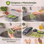 CortaMix™ Cortador de Legumes e Verduras 16 em 1 + BRINDE