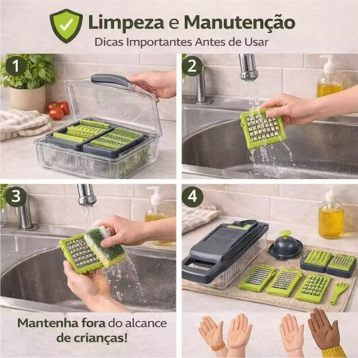 CortaMix™ Cortador de Legumes e Verduras 16 em 1 + BRINDE