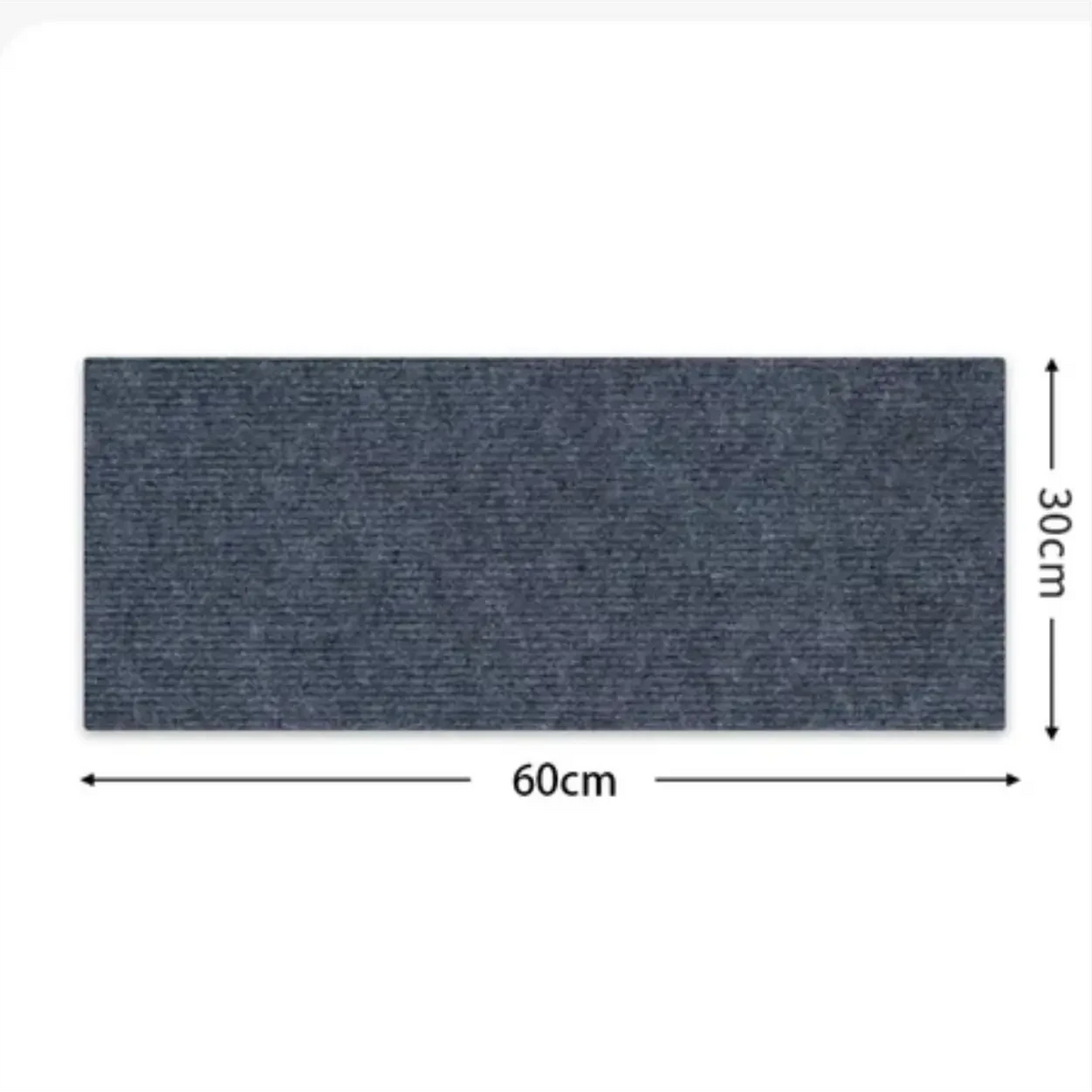 Protetor de sofá anti arranhão Decoricasa cinza retangular de 60x30cm com textura para proteção de móveis