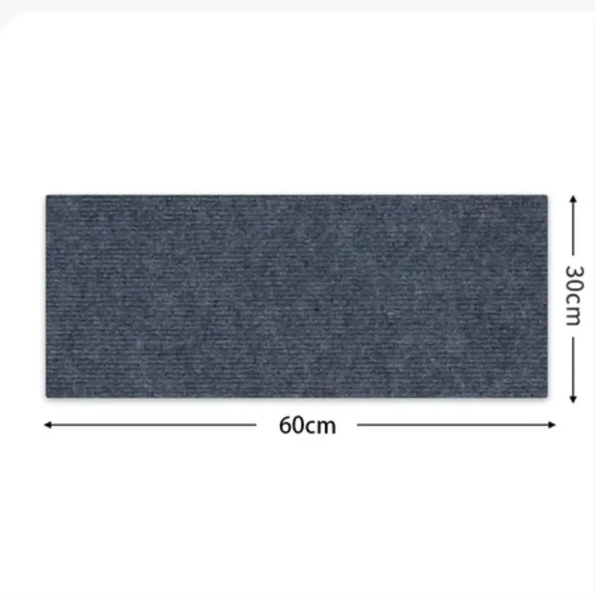 Protetor de sofá anti arranhão Decoricasa cinza retangular de 60x30cm para proteção de móveis contra gatos