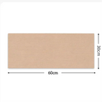 Tapete arranhador Decoricasa bege autoadesivo para proteção de sofá e móveis, medindo 60x30 cm.