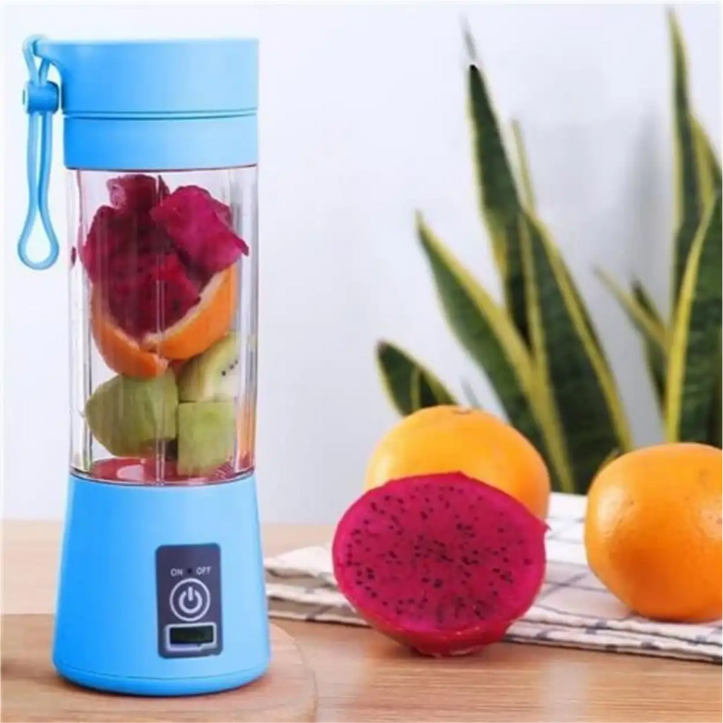 Liquidificador Portátil com 6 Lâminas e Carregamento USB