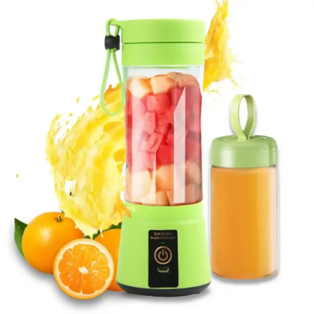 Liquidificador Portátil com 6 Lâminas e Carregamento USB