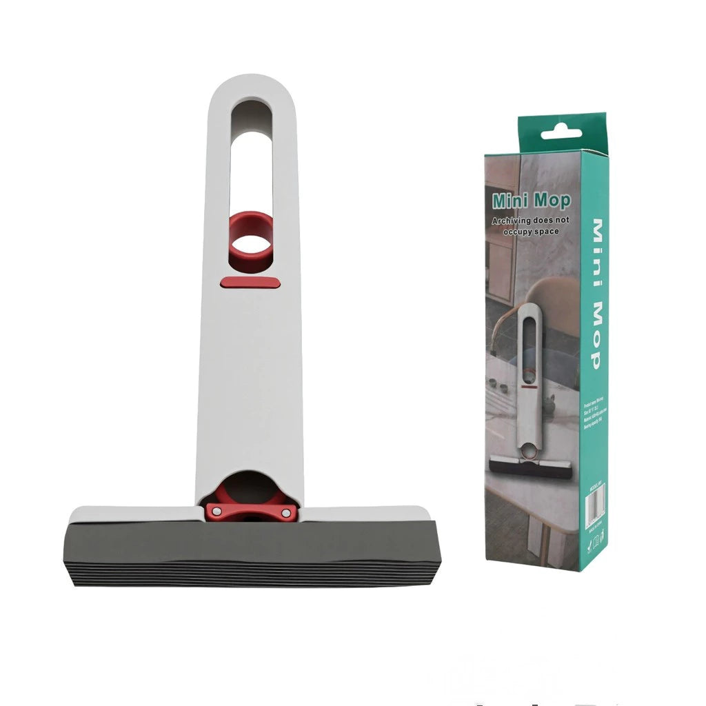 Mini Mop Pro - Limpeza Portátil para Mesa Cozinha Banheiro Vidros